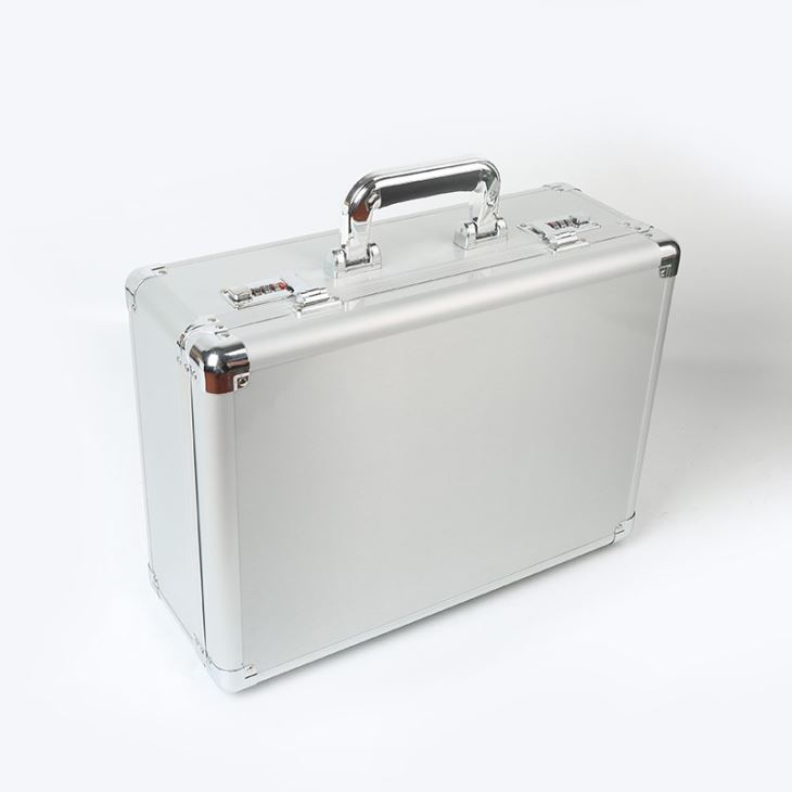 Silver, Aluminum Tool Box